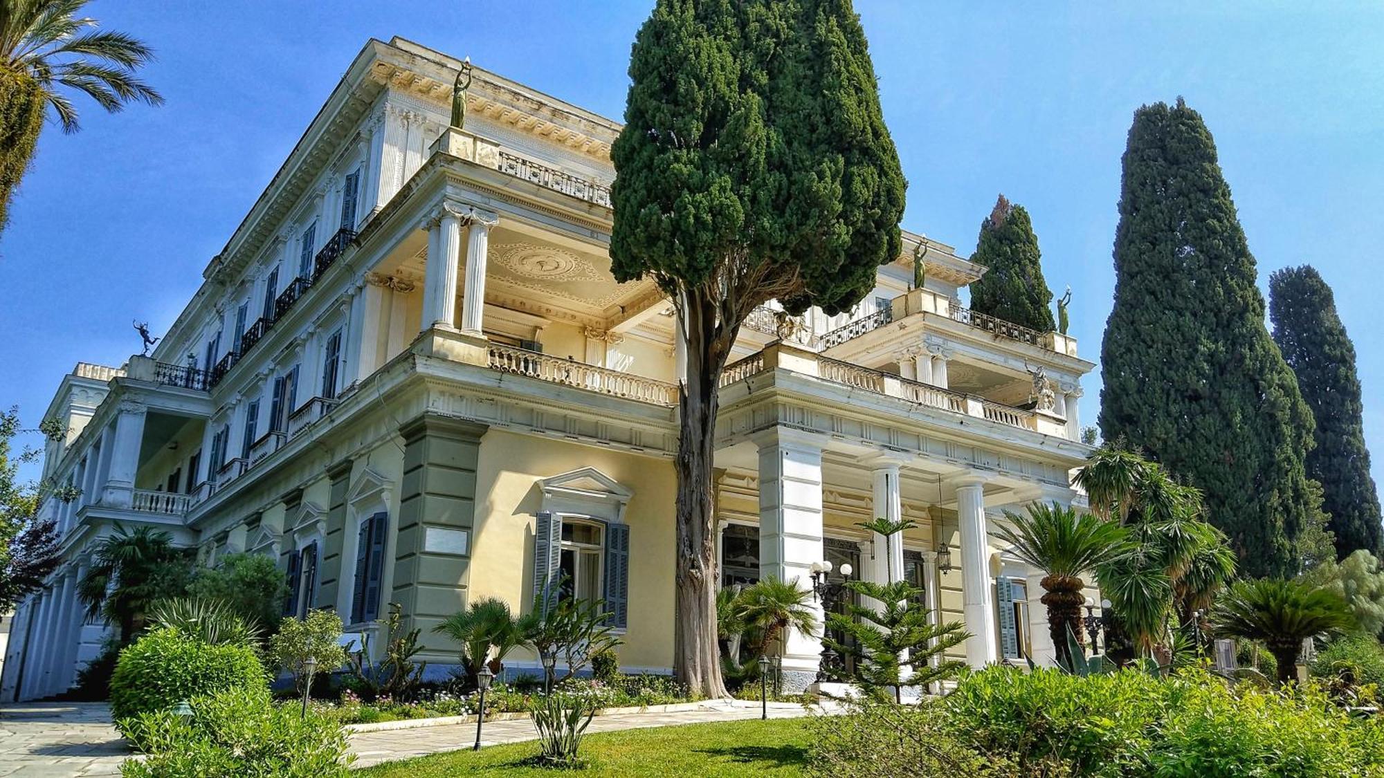 ホテル Theama Corfu マラティアス エクステリア 写真